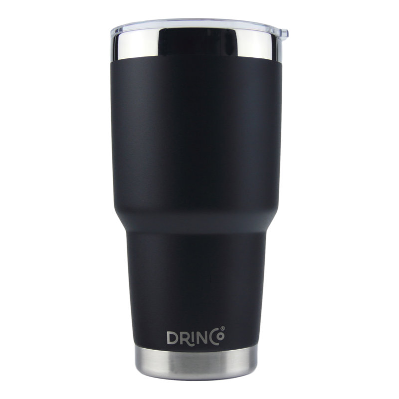 Drinco 30oz. Stainless Steel Travel Tumbler, Black