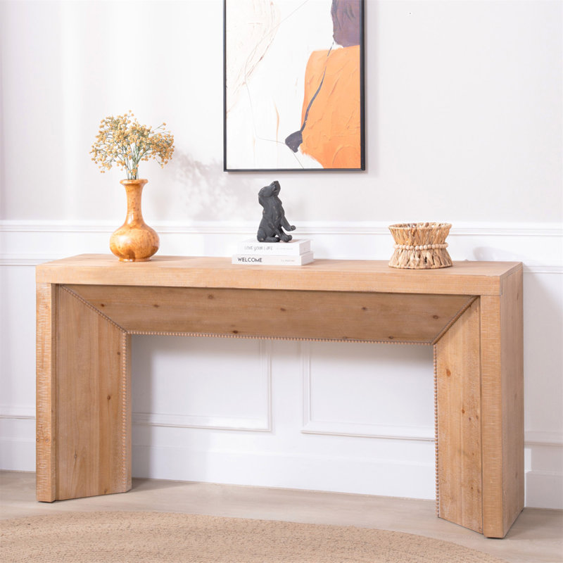 Console 62 po Modern Rustic Modern