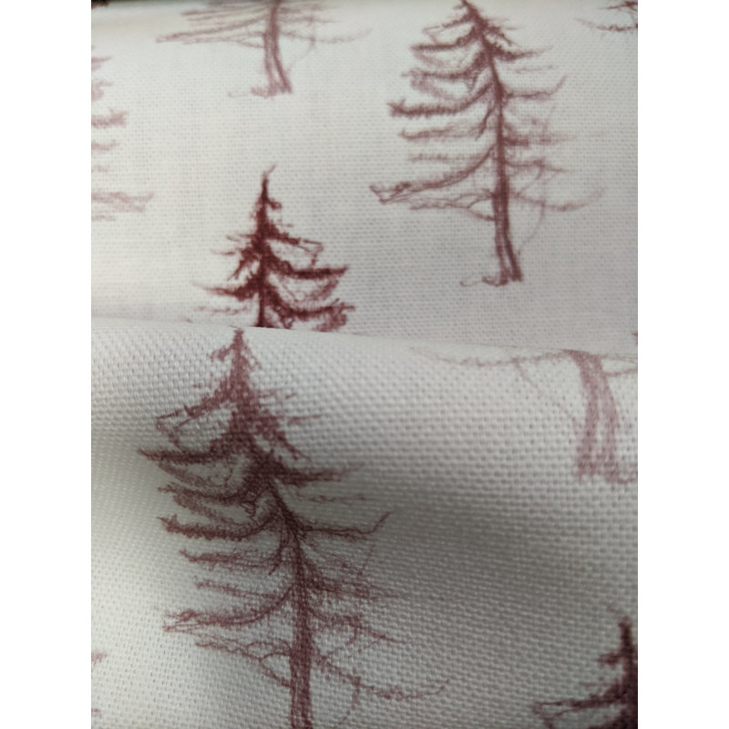 Tissu Epinette, Rouge