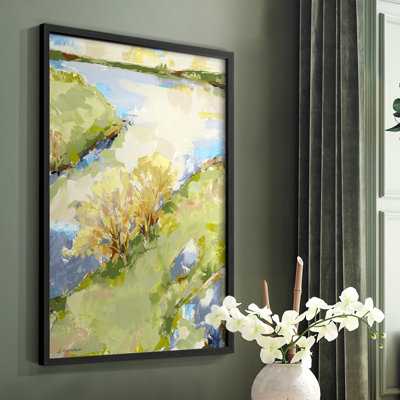 Reproduction encadrée Airy II - bois massif