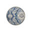 Tapis bleu délavé à motif décoratif traditionnel-1729230480