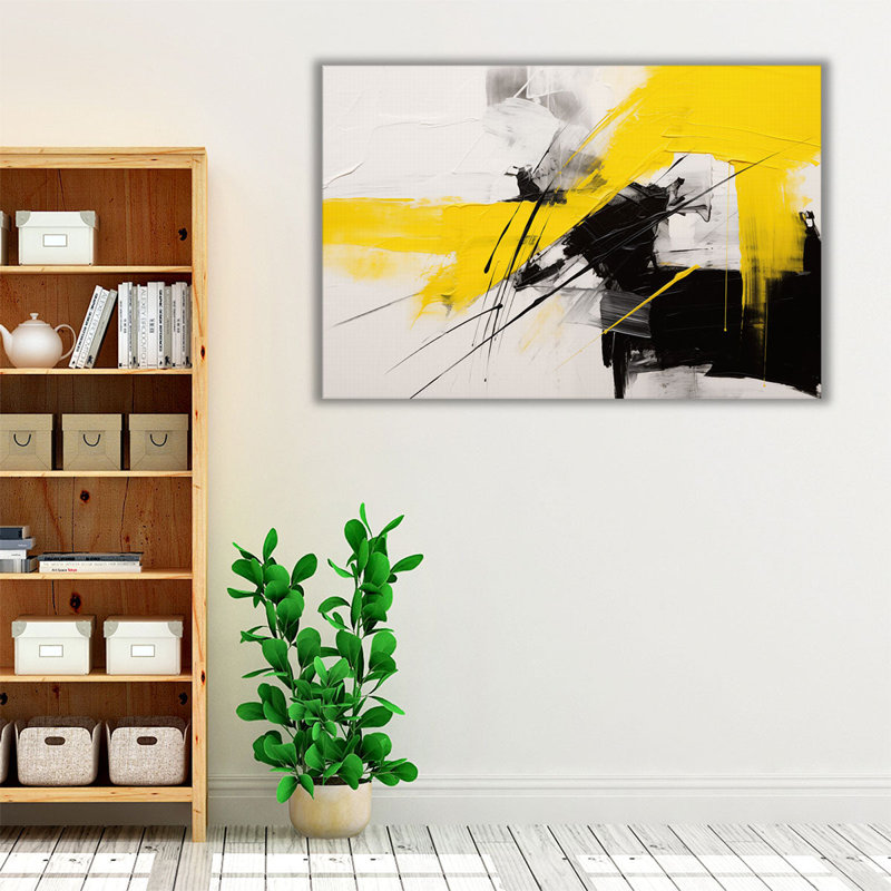 " Vibrant Ink Fusion ", 24'' H x 36'' W
