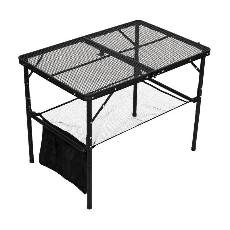 Burness 90cm Adjustable Folding Table