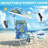 Beach Chair, Backpack Chairs For Adults With Adjustable Umbrella, Adjustable Lounge Chair For Seaside-1326879-15613895