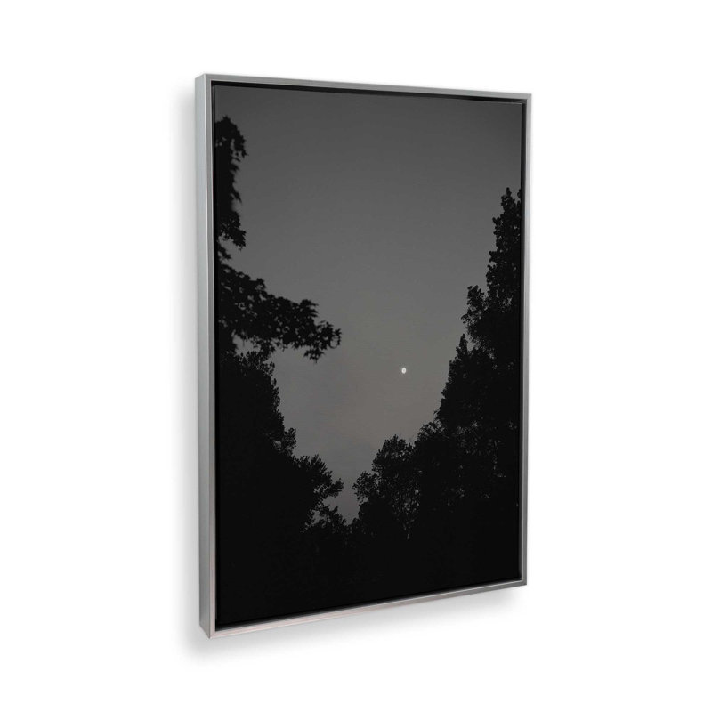 «Autumn Moon» par Tony Smith, reproduction d'art sur toile, H 30 po x l 20 po, Argent argent