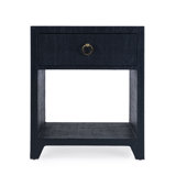 Bar Harbor Raffia 1 Drawer Nightstand