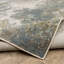 Tapis bleu / vert / ivoire Belinda-527051213