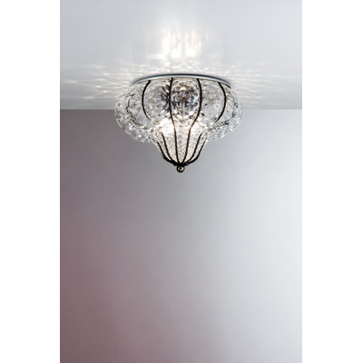 Carro Glass Flush Mount