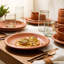 Service de table en grès réactif 12 pièces Bloomhouse-105771520