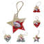 Pendentif arbre de Noël avec cadre photo créatif de Noël Love Grey (une pièce)-374924833