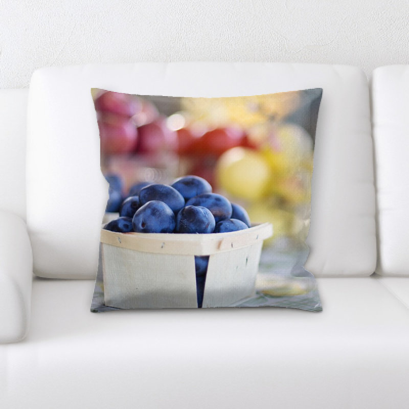 Coussin décoratif fruit