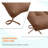 Indoor/Outdoor Seat/Back Cushion-125590111