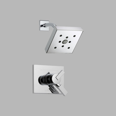 Vero Pressure-Balanced Shower Faucet Trim with Lever Handles and H2okinetic Technology