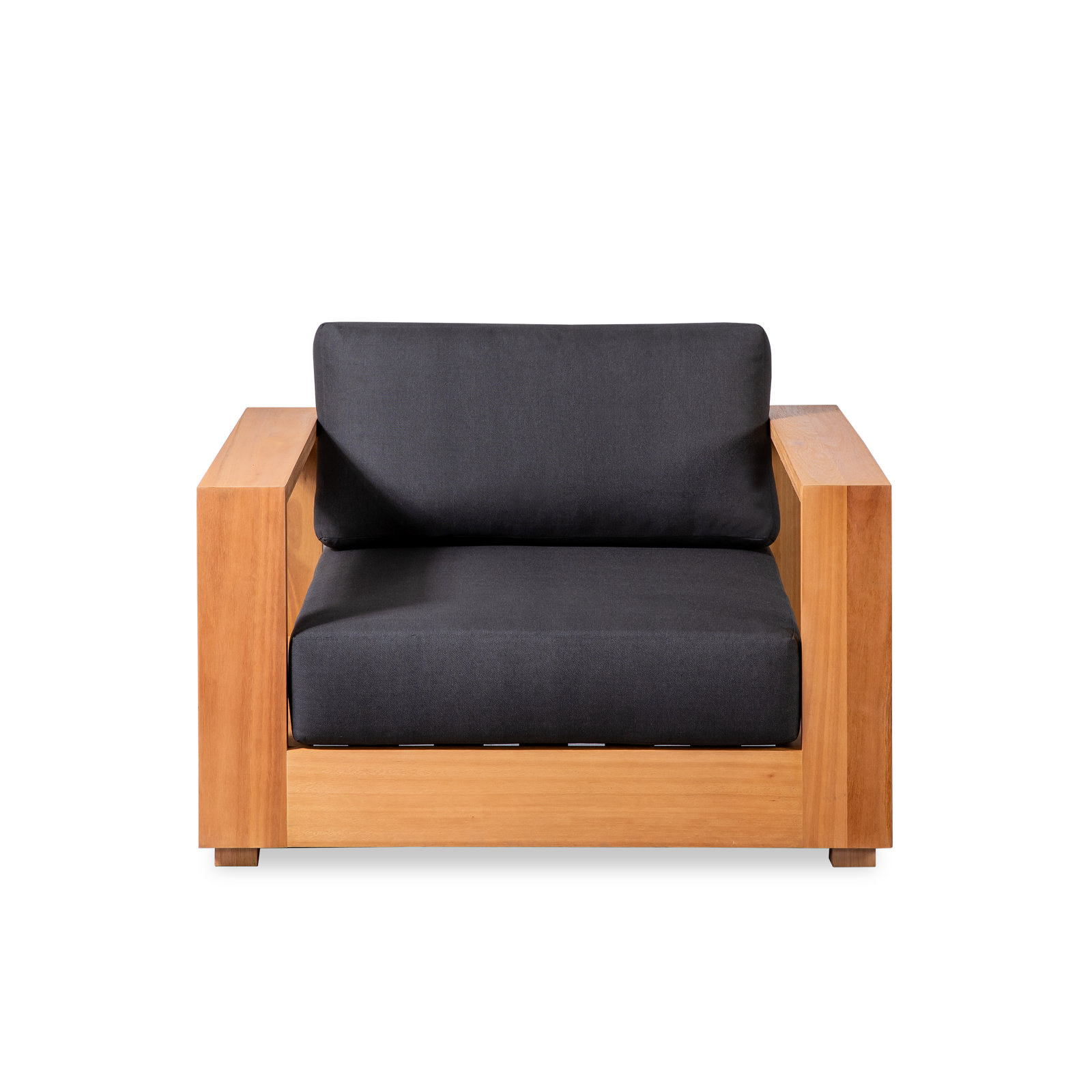 Leon 5-Person Eucalyptus Patio Seating Group