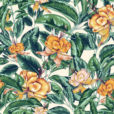 Peel & Stick Floral Wall Mural