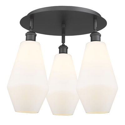 Amylea Glass Flush Mount