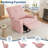Oversized Swivel Rocker Recliner Chair, 360° Glider Recliner for Adults, Linen Upholstered Chair for Living Room-702794478