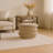 Driftwood Finish Accent Stool