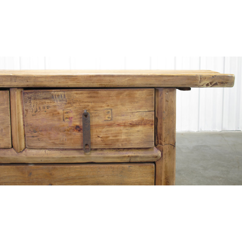 Antique Chinese Console Table with Five Drawers