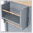 Kitchen Island Cart with Solid Wood Top and Locking Wheels, Perfect for Additional Storage and Workspace-129238302