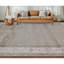 Tapis vert clair et beige noué à la main de haute qualité