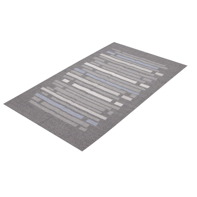 Wool Striped Indoor Rug