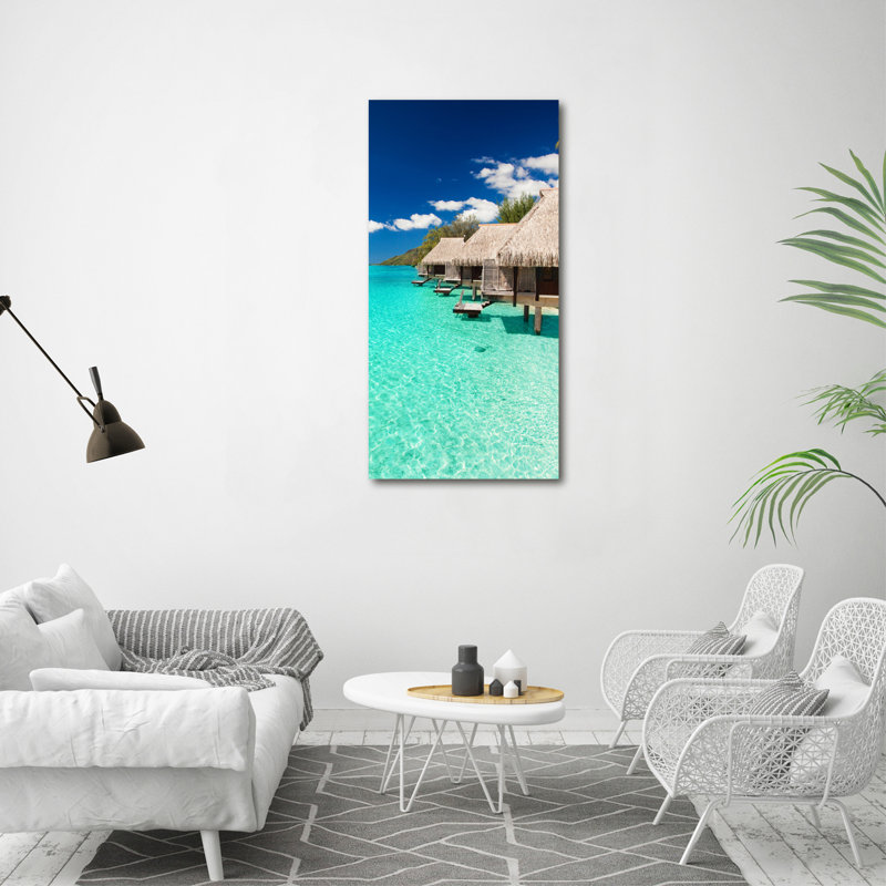 Fruit With Ice - Wrapped Canvas Print
