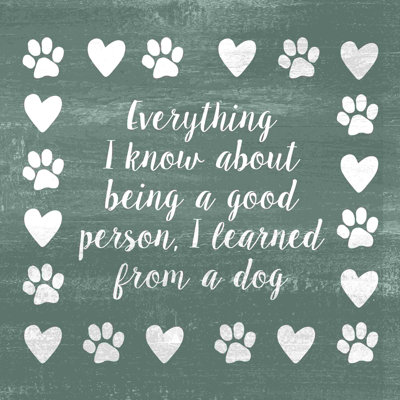 " Good Person Paws Hearts "
