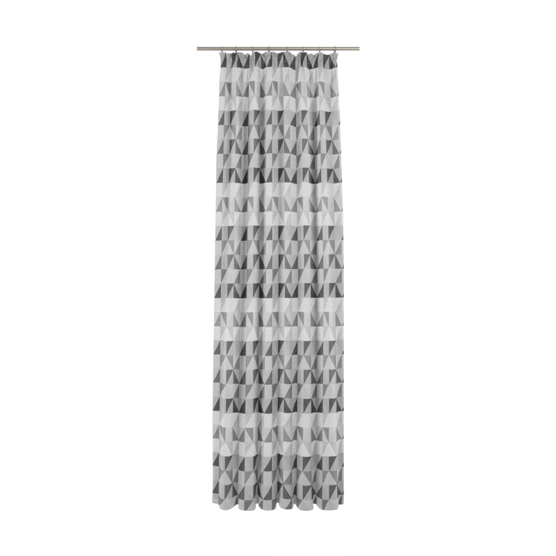 Berlare Panel, 132cm Width x 335cm Drop, Dark Grey