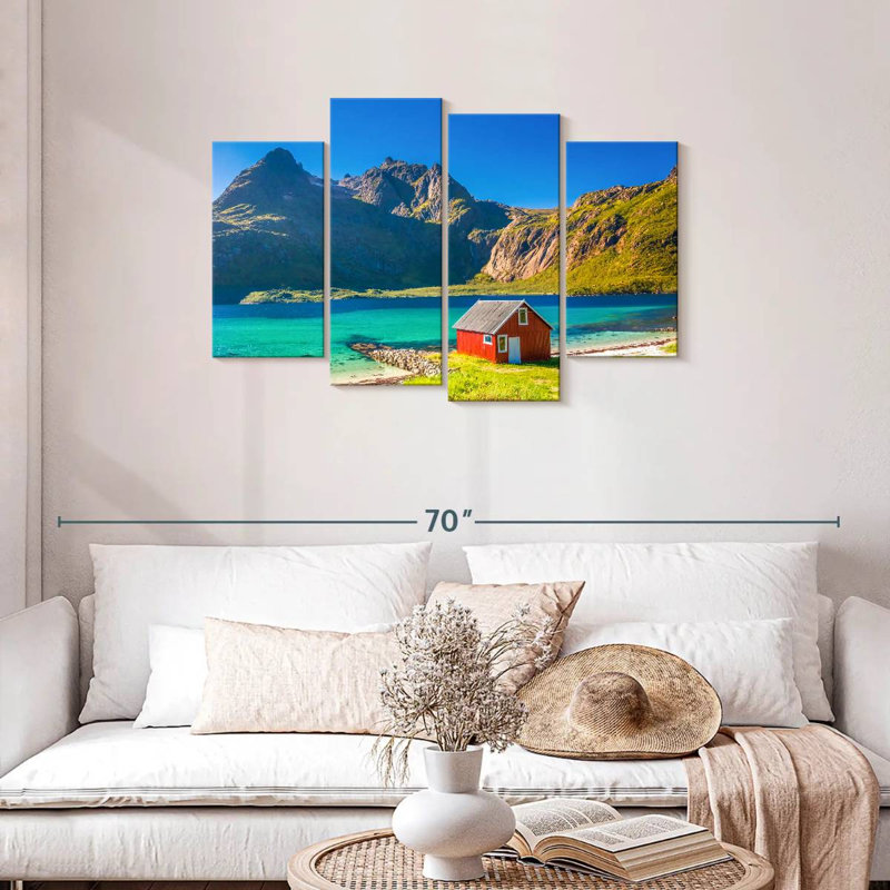 Maison de plage Nicci Rorbu, H 27 po x l 43 po