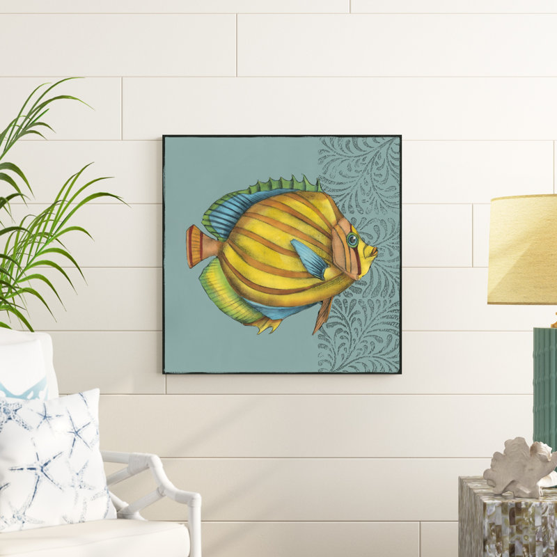 Petit fantasme tropical III (P), H 30 po x l 30 po x P 1,25 po