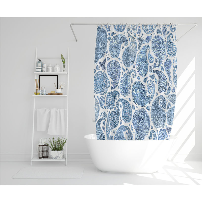 Pliner Polyester Shower Curtain Set