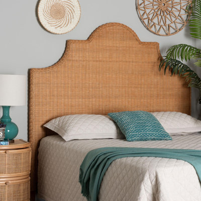 Melanie Boho Rattan King Size Headboard