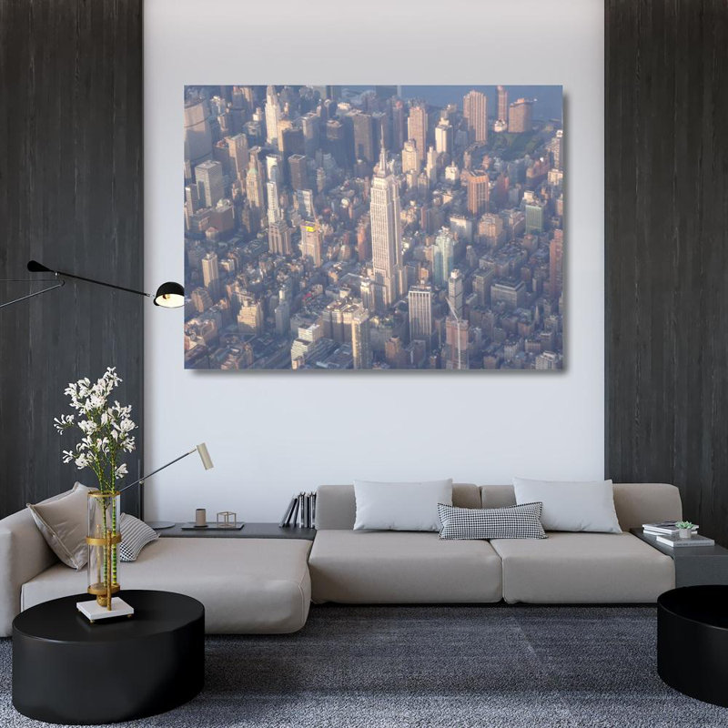 New York City Empire State Building, H 36 po x l 48 po