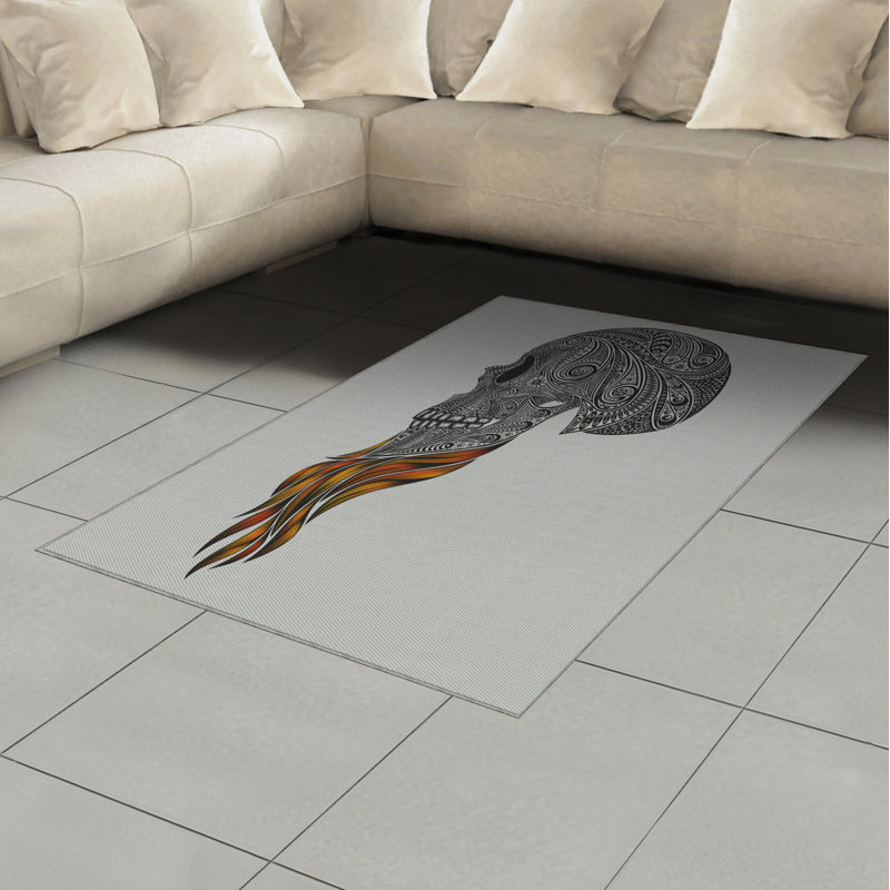 Tapis décoratif Indie High Density, Rectangle— 4 pi x 5 pi 8 po
