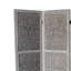 Cloison pliante 4 panneaux l 67 po x H 70 po Everett