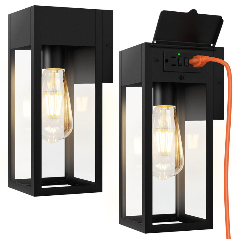Hyampom Glass Wall Light
