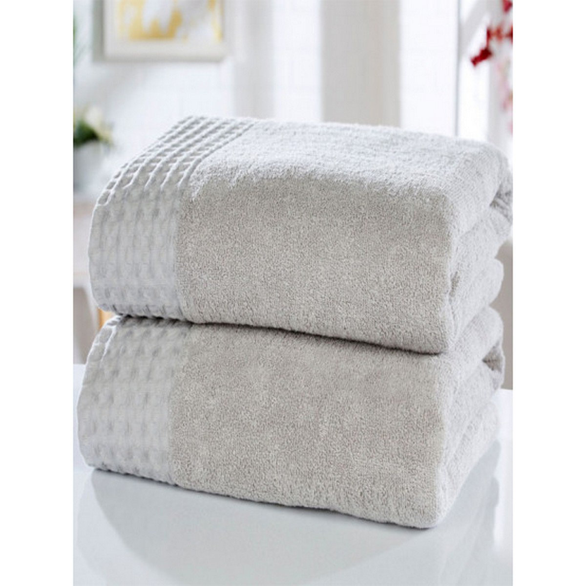 ModernMoments Aeric Bath Towels - Set of 2 | Wayfair.co.uk