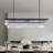 Dimmable Tiered Rectangle Chandelier With Crystal Accents-716270746-792016062