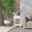 Table de chevet 1 tiroir blanche