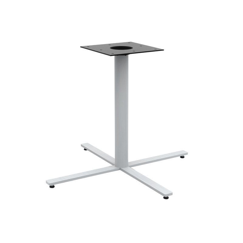 Table basse Jurni, H 29 po x L 36 po x l 36 po, Blanc de designer