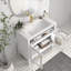 Meuble-lavabo autoportant avec tablette de rangement-1993874141