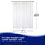 Doublure de rideau de douche Strausstown PEVA-3481028-3481031