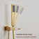 Calder 2 Functions Wall Mounted Square Shower System in Brushed Gold