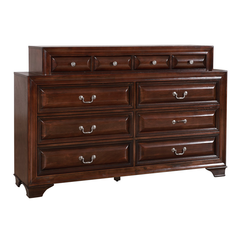 Charline 67'' W 10 - Drawer Dresser, Cappuccino