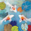 «Koi II», peinture sur toile-74294311-74294310-40399190