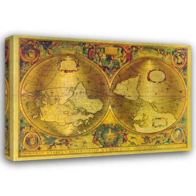 Carte du monde - Argent