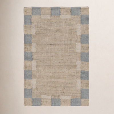 Heidi Checkered Flatweave Jute Rug
