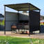 6' X 6' Metal Gazebo Outdoor Pergola For Patio