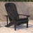 Rankins All-Weather Poly Resin Wood Adirondack Chairs with Cushions-1580249120